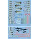 PSO3144021 1/144 F-84G サンダージェット フランス空軍 デカール 3機分入 [プラモデル用品]