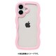 661-0537-056607 [iPhone 16用 ULTRA FINE Wavy Frame ケース ピンク]