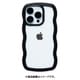 661-056485 [iPhone 14 Pro用 U-FINE Wavyケース BK]