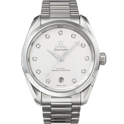 オメガ Seamaster Aqua Terra 150M コーアクシャル マスター クロノメーター レディース メタルベルト 並行輸入品 5年保証 220.10.38.20.52.001