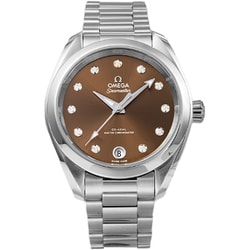 オメガ Seamaster Aqua Terra 150M コーアクシャル マスター クロノメーター レディース メタルベルト 並行輸入品 5年保証 220.10.34.20.63.001