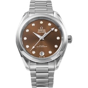 オメガ Seamaster Aqua Terra 150M コーアクシャル マスター クロノメーター レディース メタルベルト 並行輸入品 5年保証 220.10.34.20.63.001