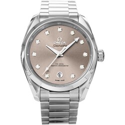 オメガ Seamaster Aqua Terra 150M コーアクシャル マスター クロノメーター レディース メタルベルト 並行輸入品 5年保証 220.10.38.20.56.001