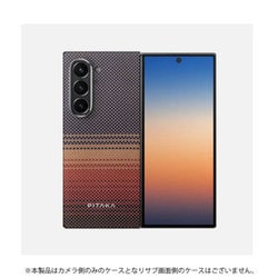 Samsung Galaxy Z Fold6用 アラミド浮織 浮織MagEZ Case 5 サンセット FSFold6
