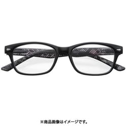 度数+1.00 ブラック ライブラリーコンパクト 5086