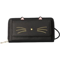 4921 [お財布ショルダー .ブラック Rapport]