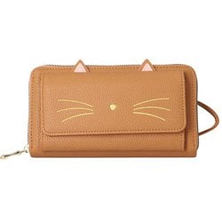 4921 [お財布ショルダー .キャメル Rapport]