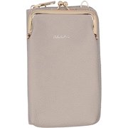 スマホショルダー グレージュ スマホショルダーバッグ