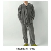 シープボア メンズスナップ セットアップ チャコール L-LL