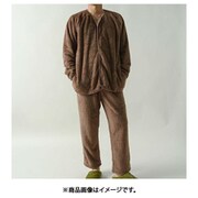 シープボア メンズスナップ セットアップ カフェブラウン M-L