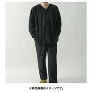 シープボア メンズスナップ セットアップ ブラック S-M