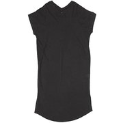 Vネックワンピース ブラック M-L