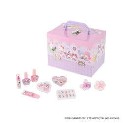 241010 キッズコスメ サンリオキャラクターズ バニティメイクボックス パープル [対象年齢：6歳～]
