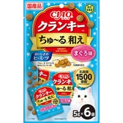 CIAO クランキーちゅーる和え 乳酸菌入り まぐろ味 5g×6P