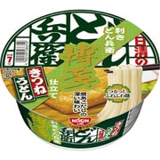 【限定】日清の利きどん兵衛 きつねうどん 博多 95g