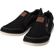 EDWIN メンズ 軽量スリッポン BLACK 26.5cm