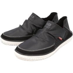 EDWIN メンズ 軽量2WAYスリッポン BLACK 26cm