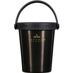 ハンドル付タンブラー 300ml カフェマグバリスタ ブラック HC-0525
