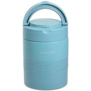 DC-6011 [連結式ランチジャー 480ml ステンレス製 ホームレーベル ナイルブルー]