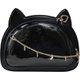 ねこ耳 推し活クリアバッグ ブラック