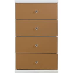 チェスト キャンディ 幅44cm 4段タイプ キャメル 342116