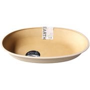earth color 抗菌すくえる 小判ボウル アイボリー レンジ・食洗機可 日本製