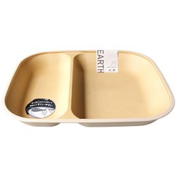 earth color 抗菌すくえる スクエアプレート アイボリー レンジ・食洗機可 日本製