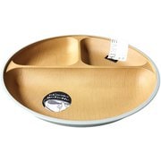 earth color 抗菌すくえる 丸ランチプレート グリーン レンジ・食洗機可 日本製