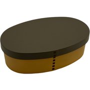 earth color 抗菌わっぱ弁当 L ダークブラウン レンジ・食洗機可 日本製 780ml