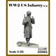 AR35065 1/35 WWII アメリカ陸軍歩兵 No.2 マフラーを巻いた歩兵 [組立式プラスチックモデル]