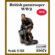 AR35074 1/35 WWII イギリス ステン短機関銃を持つ空挺部隊員 [組立式プラスチックモデル]