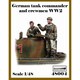 AR48004 1/48 WWII ドイツ 冬季装備の戦車指揮官と戦車兵セット 2体入 [組立式プラスチックモデル]