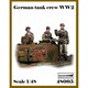 AR48005 1/48 WWII ドイツ 冬季装備の戦車兵チームセット 3体入 [組立式プラスチックモデル]