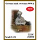 AR48007 1/48 WWII ドイツ ハッチから身を出す冬季装備の戦車兵（バスト） [組立式プラスチックモデル]