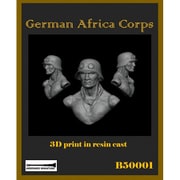ARB50001 胸像 WWII ドイツ・アフリカ軍団の兵士 [組立式プラスチックモデル]