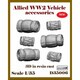 ARD35006 1/35 WWII イギリス 丸めた毛布/キャンバスシートセット 6個入 [プラモデル用パーツ]