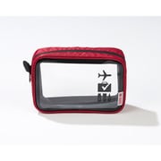 TST-0002-01-RD [TRAVEL SENTRY トイレタリーポーチ レッド]