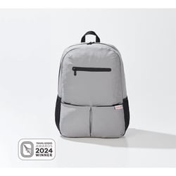 TST-0012-02-GY [TRAVEL SENTRY 折りたたみ式バックパック グレー]