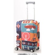9129-L-LONDON [スーツケースカバー Lサイズ ロンドン]
