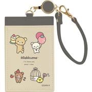PB70901 リラックマ リール付パスケース 「BASIC RILAKKUMA Favorite Things」テーマ