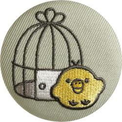 リラックマ　生地とぬいぐるみ、刺繍缶バッジ cast-shop_mk68rk5542832rk