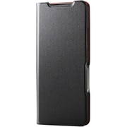 PM-R244PLFUBK [motorola edge 50 pro ケース レザー カバー 手帳型 マグネット フラップ 衝撃吸収 超軽量 薄型 ワイヤレス充電可 スタンド機能付 UltraSlim ブラック]