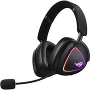 ROG SpeedNova搭載 トライモード・ワイヤレス・ゲーミングヘッドセット ブラック ROG DELTA II