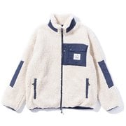 JACQUARD SHERPA JACKET 243MCV0022 BEIGE Mサイズ [アウトドア フリース メンズ]
