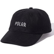 コットンキャップ COTTON CAP 243MCV0102 BLACK [キャップ]
