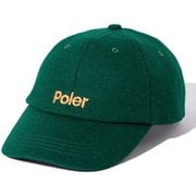 ウールEMBベースボールキャップ WOOL EMB BASEBALL CAP 243MCV0106 GREEN [キャップ]