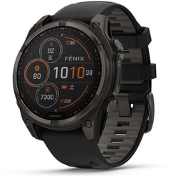 ヨドバシ.com - ガーミン GARMIN fenix 8 （フェニックス エイト）Sapphire Dual Power 47mm Ti  Carbon Gray DLC/Black シリコンバンド Suica対応 GPSスマートウォッチ 010-02906-50 通販【全品無料配達】