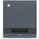 省エネ大風量スリムセラミックヒーターマイコン式 SLIM ENA HEAT S（スリムエナヒートS） グレー QS423-GY