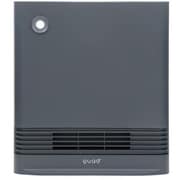 省エネ大風量スリムセラミックヒーターマイコン式 SLIM ENA HEAT S(スリムエナヒートS) グレー QS423-GY