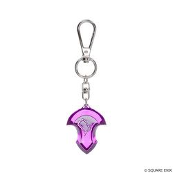 ファイナルファンタジーXIV クリアキーホルダー エメトセルクのクリスタル